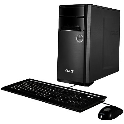 ASUS M32BF Desktop PC, AMD A8, 8GB RAM, 1TB, Silver